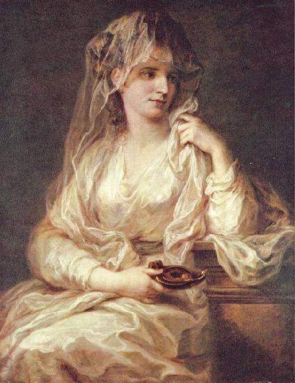 Angelica Kauffmann Portrat einer Dame als Vestalin